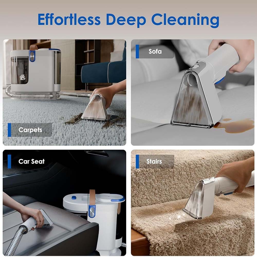 Carpet Spot Cleaner Ikono High Suction Pet Stain Removal IK-DY508 OEM suppy,Ikono Cleaning Appliance,Fast Heating IPX4 Carpet & Spot Cleaner Ikono IK-DY508 OEM