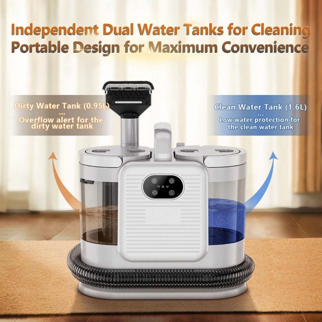 Carpet Spot Cleaner Ikono Heated IK-DY988 OEM Supply,Ikono Cleaning Appliance,Carpet Spot Cleaner IK-DY988 100°C Steam 110-240V Wide Voltage OEM