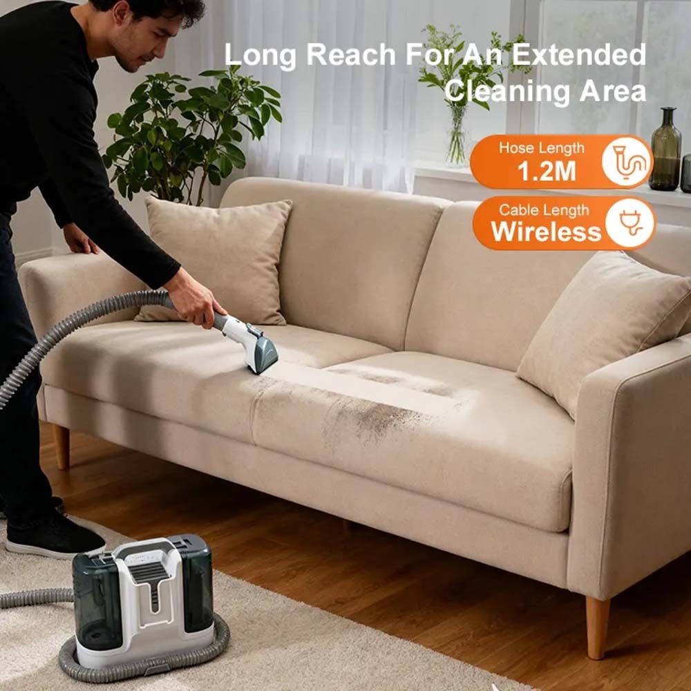 Carpet Spot Cleaner Ikono DY-K15 Cordless OEM Supplly,Ikono Cleaning Appliance,Carpet Spot Upholstery Cleaner Ikono IK-DYK15 Cordless OEM