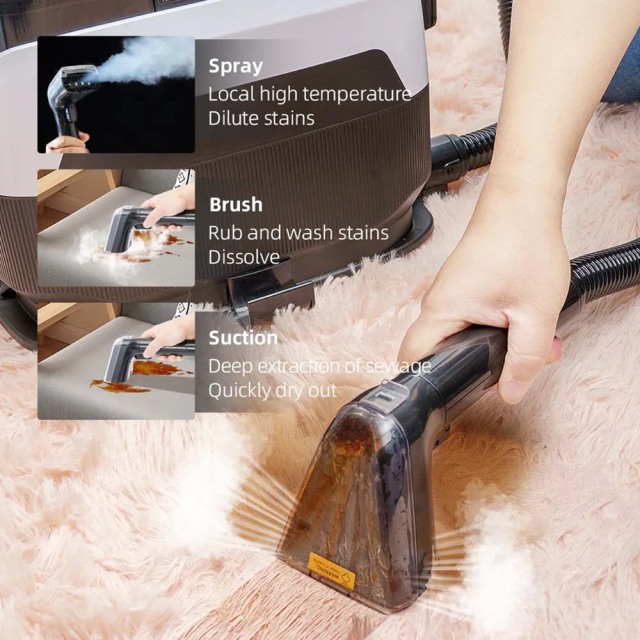 Carpet Spot Upholstery Cleaner Ikono IK-DYW08 OEM Supply,Ikono Cleaning Appliance,3 In 1 Carpet Spot Upholstery Cleaner IK-DYW08 OEM Supply