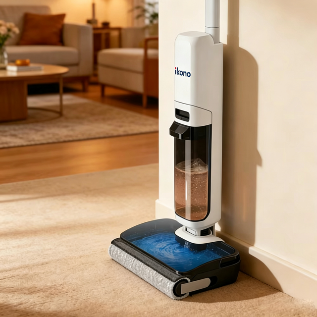 Dry and Wet Self-Cleaning Floor Cleaner Ikoon IK-T10 OEM Supply,Ikono Cleaning Appliance,Cordless Wet Dry Floor Washer Self-Cleaning | Ikono IK-T10