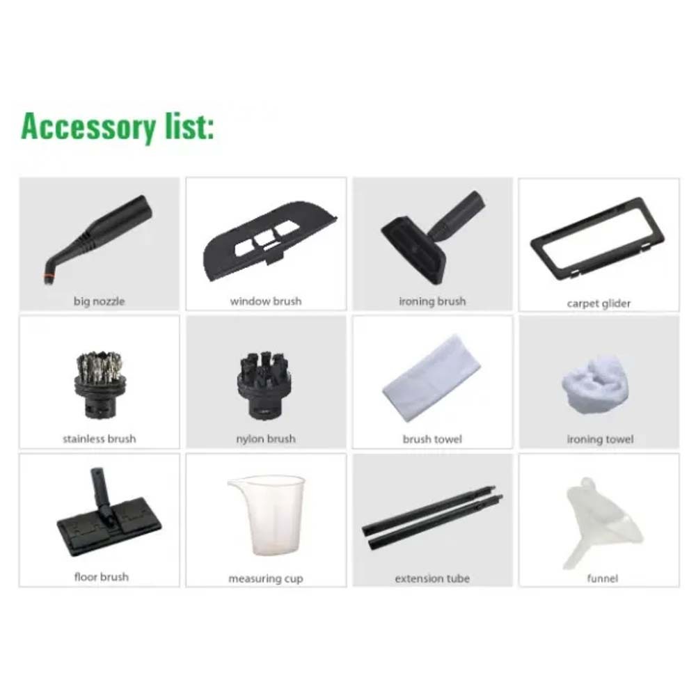 4Bar High Pressure Multi-purpose Steam Cleaner Ikono IK-101 OEM Supply,Ikono Cleaning Appliance,4Bar Steam Cleaner IK-101 1500ml Boiler EU 220-240V OEM