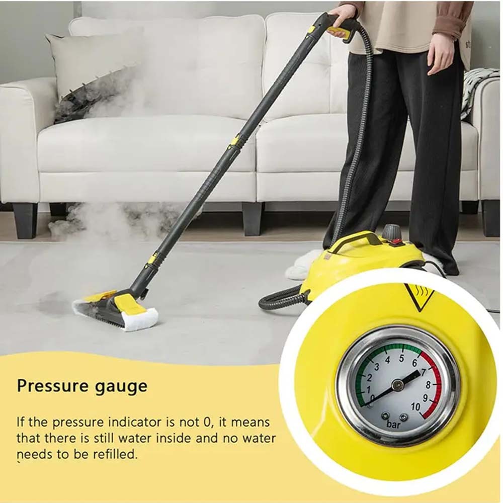 High Pressure Multi-purpose Steam Cleaner Ikono IK-8620 OEM Supply,Ikono Cleaning Appliance,5Bar Steam Cleaner IK-8620 360° Rotating Brush 2L Stainless Tank OEM