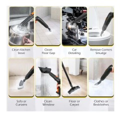 High Pressure Multi-purpose Steam Cleaner Ikono IK-8620 OEM Supply,Ikono Cleaning Appliance,5Bar Steam Cleaner IK-8620 360° Rotating Brush 2L Stainless Tank OEM