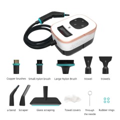 Fast Heat Multi-purpose Steam Cleaner Ikono IK-C2 OEM Supply,Ikono Cleaning Appliance,1500W 4Bar Steam Cleaner HY-C2 15s Fast Preheat 1250ml Tank EU OEM | Ikono