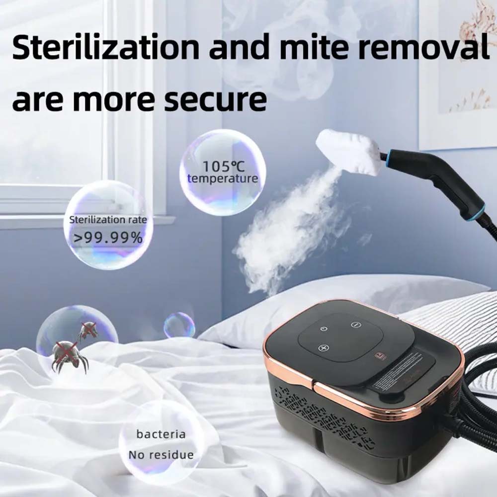 Fast Heat Multi-purpose Steam Cleaner Ikono IK-C2 OEM Supply,Ikono Cleaning Appliance,1500W 4Bar Steam Cleaner HY-C2 15s Fast Preheat 1250ml Tank EU OEM | Ikono