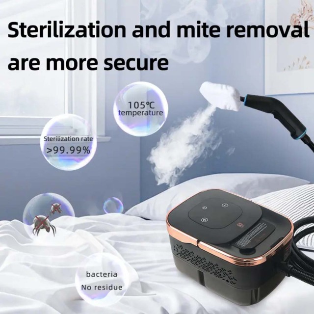 Fast Heat Multi-purpose Steam Cleaner Ikono IK-C2 OEM Supply,Ikono Cleaning Appliance,1500W 4Bar Steam Cleaner HY-C2 15s Fast Preheat 1250ml Tank EU OEM | Ikono