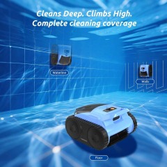 Cordless Robotic Swimming Pool Cleaner Ikono IK-SW001 OEM Supply,Ikono Cleaning Appliance,Cordless Robotic Swimming Pool Cleaner IK-SW001 OEM