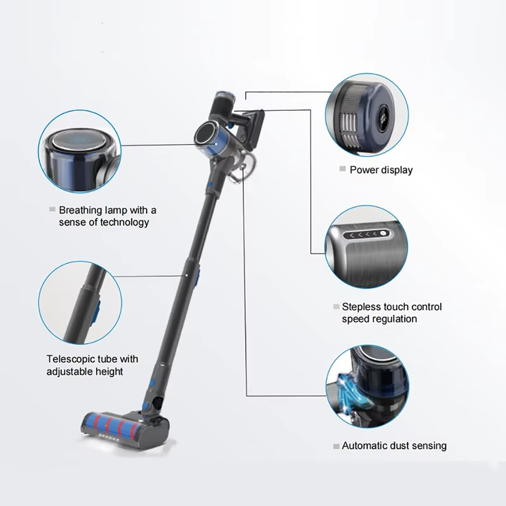 Cordless Handheld Vacuum 27Kpa Brushless Ikono IK-S110 OEM Supply,Ikono Cleaning Appliance,Ikono IK-S110 Cordless Handheld Vacuum 27Kpa Brushless Car Home Cleaner