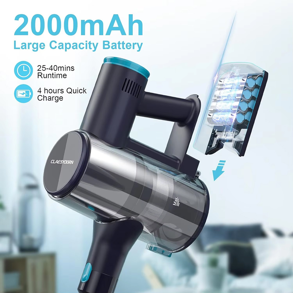 Cordless Vacuum Cleaner BLDC 350W High Power Ikono IK-C8 for Pet Hair Home Wholesale,Ikono Cleaning Appliance,Handheld Cyclone Dry Vacuum 350W Brushless For Hotel Car