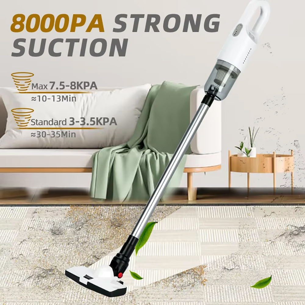 Vacuum Cleaner Portable Ikono Ik-A031 for Home Car OEM Supply,Ikono Cleaning Appliance,Wet Dry Cordless Vacuum Cleaner 8000Pa Suction HEPA Filter