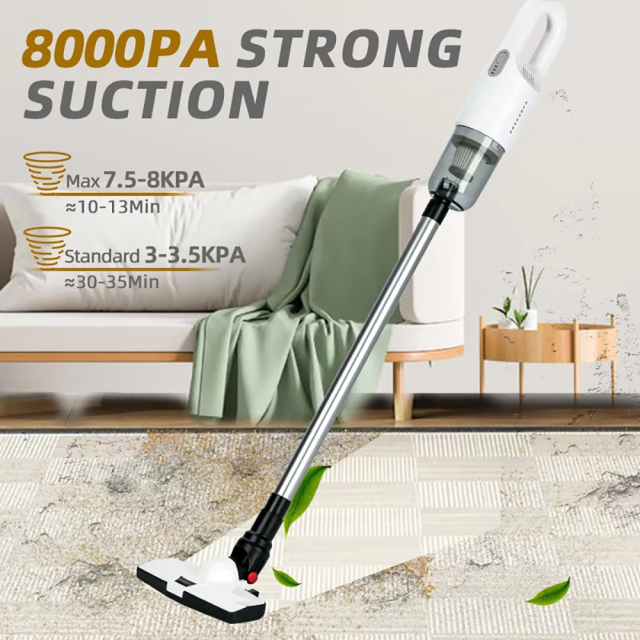 Vacuum Cleaner Portable Ikono Ik-A031 for Home Car OEM Supply,Ikono Cleaning Appliance,Wet Dry Cordless Vacuum Cleaner 8000Pa Suction HEPA Filter