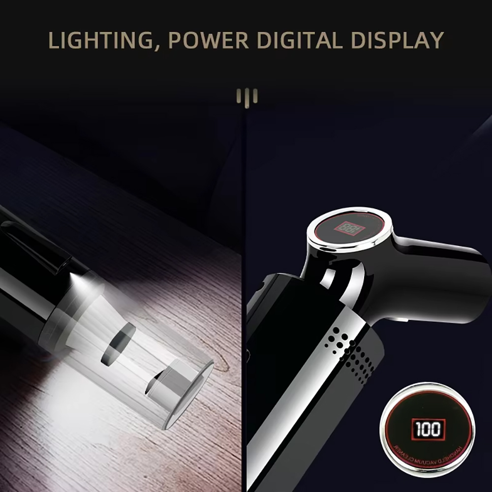 Cordless Vacuum Cleaner With LED Lights Ikono IK-A061 for Car Home Wholesale,Ikono Cleaning Appliance,Ikono A-061 LED Handheld Wet Dry Cordless Vacuum Cleaner
