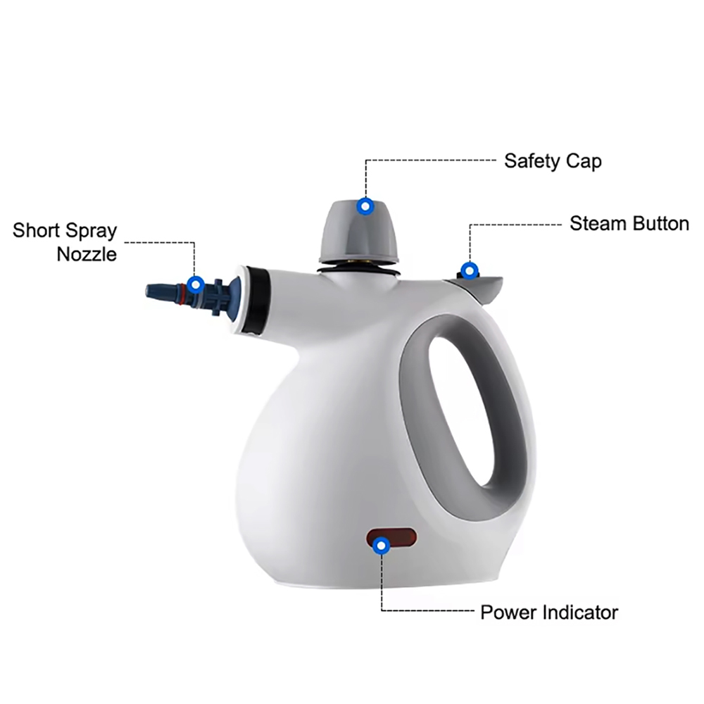 Handheld Steam Cleaner 1050W Ikono IK-SC206 OEM Supply,Ikono Cleaning Appliance,High Pressure Steam Cleaner 105℃ Portable Cleaning Machine