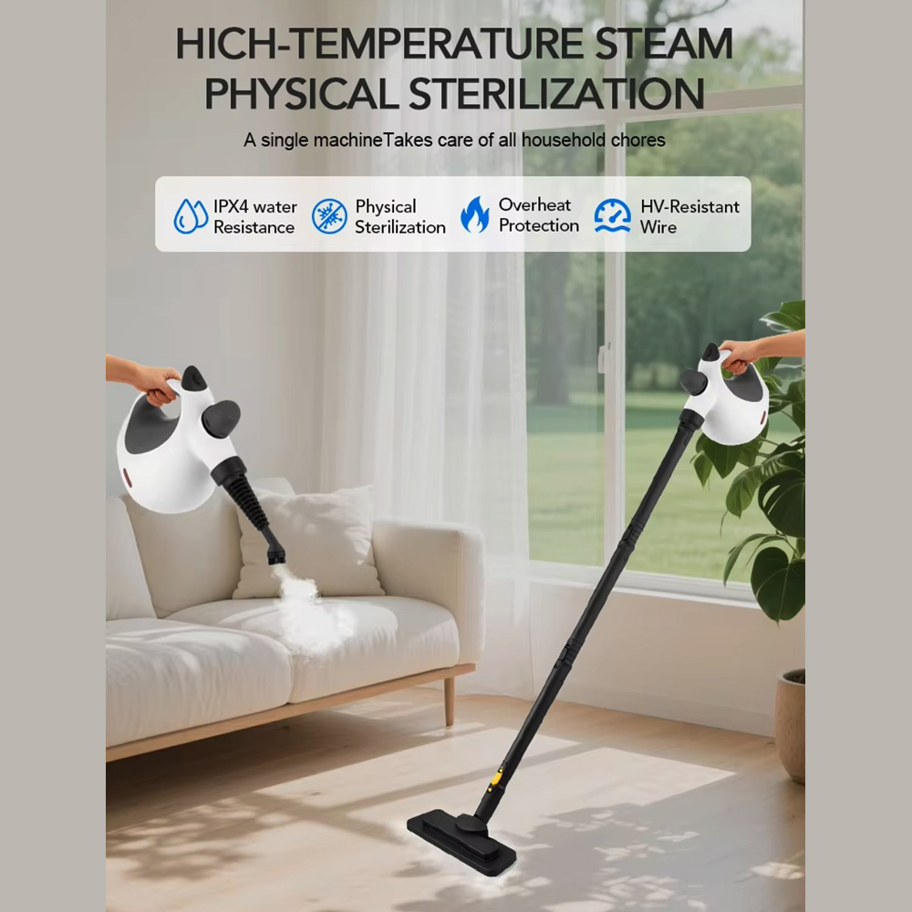 Handheld Steam Cleaner 1050W Ikono IK-SC206 OEM Supply,Ikono Cleaning Appliance,High Pressure Steam Cleaner 105℃ Portable Cleaning Machine