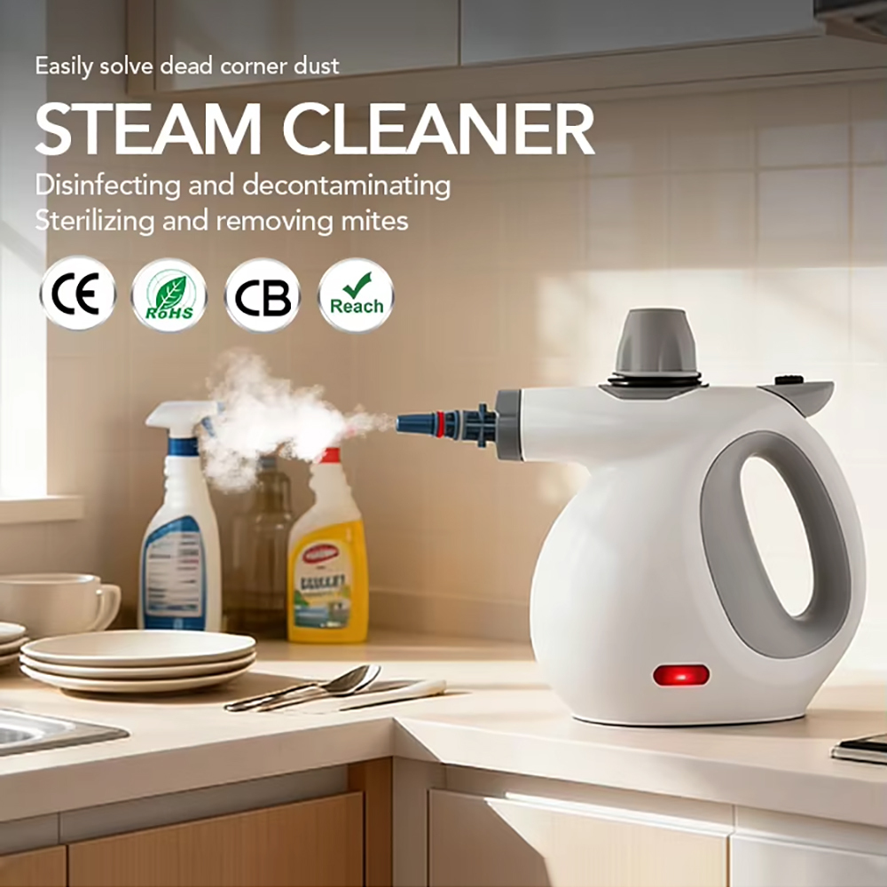 Handheld Steam Cleaner 1050W Ikono IK-SC206 OEM Supply,Ikono Cleaning Appliance,High Pressure Steam Cleaner 105℃ Portable Cleaning Machine