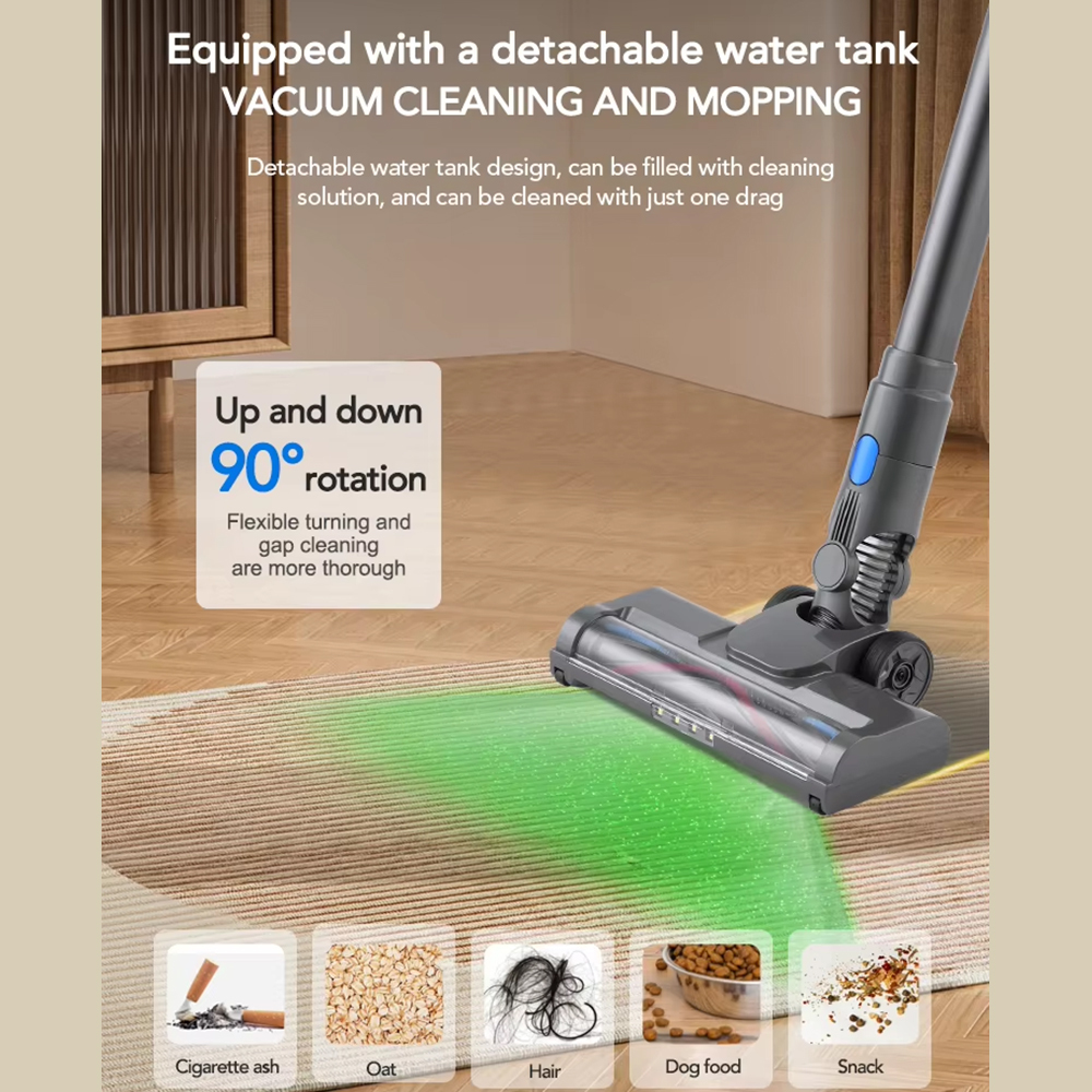 Cordless Portable Vacuum Cleaner Ikono IK-VC600 for Home Office & Car Use,Ikono Cleaning Appliance,Handheld Electric Cordless Lightweight Portable Dry HEPA Filter Vacuum Cleaner for Home Office & Car Use