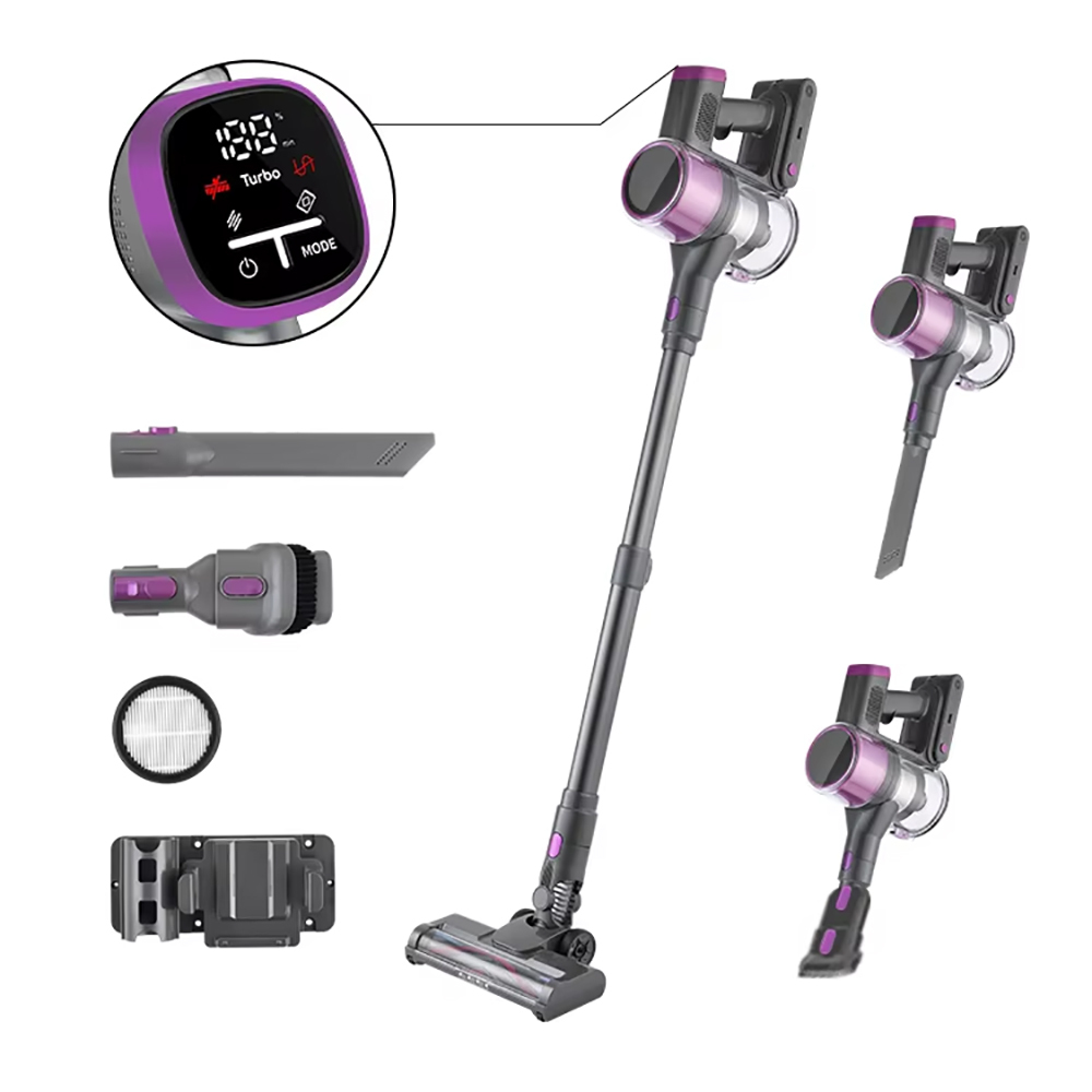 Vacuum Cleaner Brushless High-Suction Ikono IK-VC600B OEM Supply,Ikono Cleaning Appliance,300W Brushless Cordless Vacuum 25KPa Suction For Pet Hair