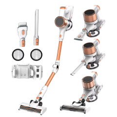 Cordless Vacuum Cleaner No Hair Tangles Ikono IK-VC600C for Carpet Cleaning,Ikono Cleaning Appliance,180W Brushless Foldable Vacuum Cleaner With Optional Water Tank