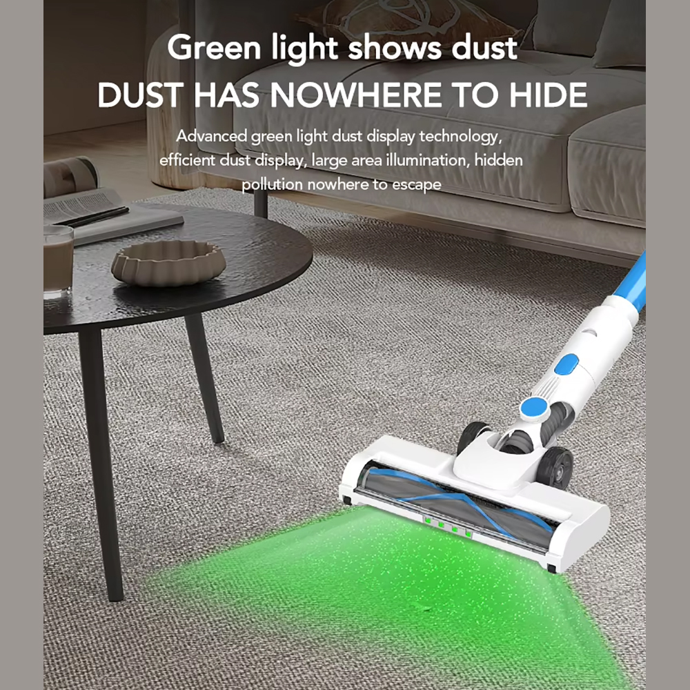 Cordless Vacuum Cleaner No Hair Tangles Ikono IK-VC600C for Carpet Cleaning,Ikono Cleaning Appliance,180W Brushless Foldable Vacuum Cleaner With Optional Water Tank