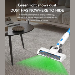 Cordless Vacuum Cleaner No Hair Tangles Ikono IK-VC600C for Carpet Cleaning,Ikono Cleaning Appliance,180W Brushless Foldable Vacuum Cleaner With Optional Water Tank