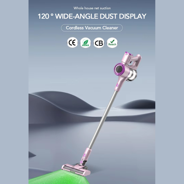 Cordless Stick Vacuum Cleaner Ikono Ik-VC601A For Cars Home,Ikono Cleaning Appliance,IK-VC601A 180W Cordless Vacuum 13KPa HEPA Handheld Cleaner