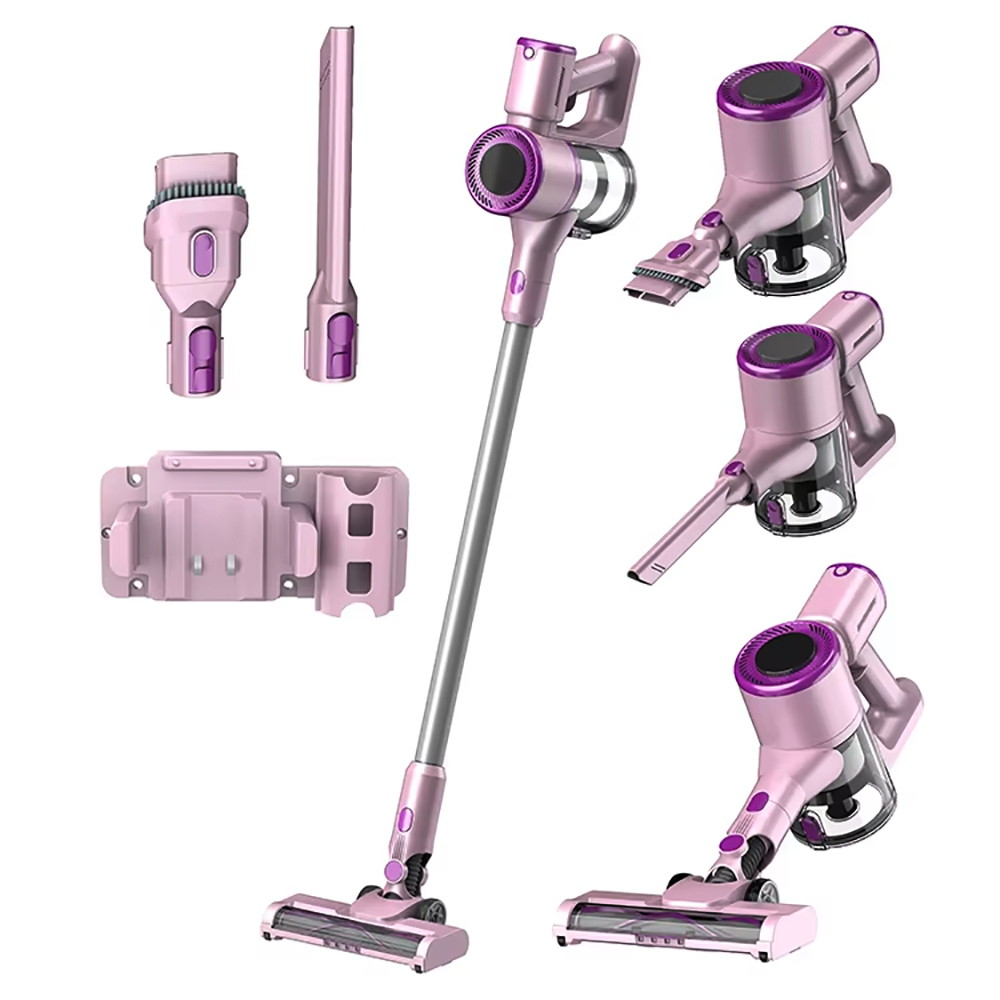 Cordless Stick Vacuum Cleaner Brushless Motor Ikono IK-VC601B For Carpet Pet Hair,Ikono Cleaning Appliance,IK-VC601B 250W Cordless Vacuum 22kPa 3-Speed HEPA Cleaner