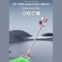 Cordless Stick Vacuum Cleaner Brushless Motor Ikono IK-VC601B For Carpet Pet Hair,Ikono Cleaning Appliance,IK-VC601B 250W Cordless Vacuum 22kPa 3-Speed HEPA Cleaner