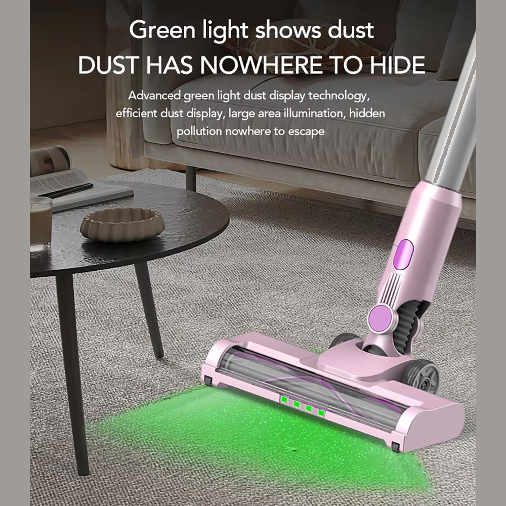 Cordless Stick Vacuum Cleaner Brushless Motor Ikono IK-VC601B For Carpet Pet Hair,Ikono Cleaning Appliance,IK-VC601B 250W Cordless Vacuum 22kPa 3-Speed HEPA Cleaner