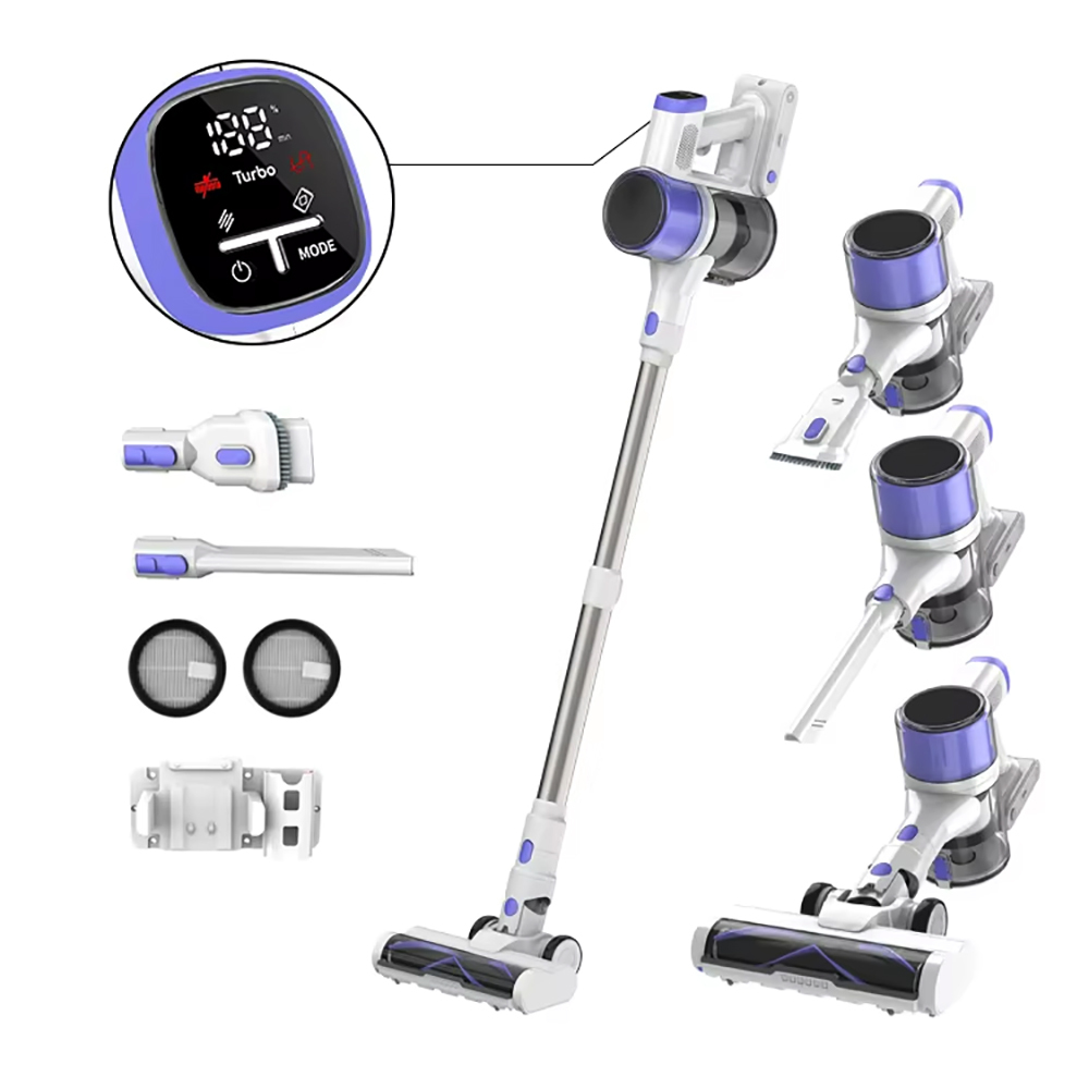 Cordless Vacuum Cleaner Large Suction Power Ikono IK-VC602 Wholesale,Ikono Cleaning Appliance,IK-VC602 400W Cordless Vacuum 30kPa 3-Speed HEPA Cleaner