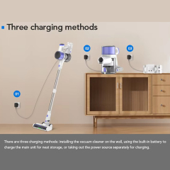 Cordless Vacuum Cleaner Large Suction Power Ikono IK-VC602 Wholesale,Ikono Cleaning Appliance,IK-VC602 400W Cordless Vacuum 30kPa 3-Speed HEPA Cleaner