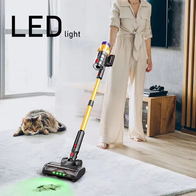 Cordless Stick Vacuum Cleaner 550W High Power Ikono Ik-VC728A OEM Supply,Ikono Cleaning Appliance,550W High Power Wireless Telescopic Tube Handheld Vacuum Cleaner Stick Vacuums Cleaner Cordless Floor Vacuum Cleaner for Home