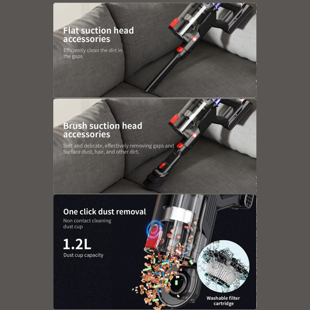 Upright Powerful Handheld Cleaning Vacuums Stick 550w Cordless Vacuum Cleaner for Home Bed Carpet Pet Hair Clean,Ikono Cleaning Appliance,Upright Powerful Handheld Cleaning Vacuums Stick 550w Cordless Vacuum Cleaner for Home Bed Carpet Pet Hair Clean