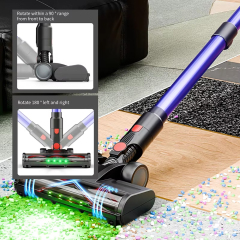 Upright Powerful Handheld Cleaning Vacuums Stick 550w Cordless Vacuum Cleaner for Home Bed Carpet Pet Hair Clean,Ikono Cleaning Appliance,Upright Powerful Handheld Cleaning Vacuums Stick 550w Cordless Vacuum Cleaner for Home Bed Carpet Pet Hair Clean