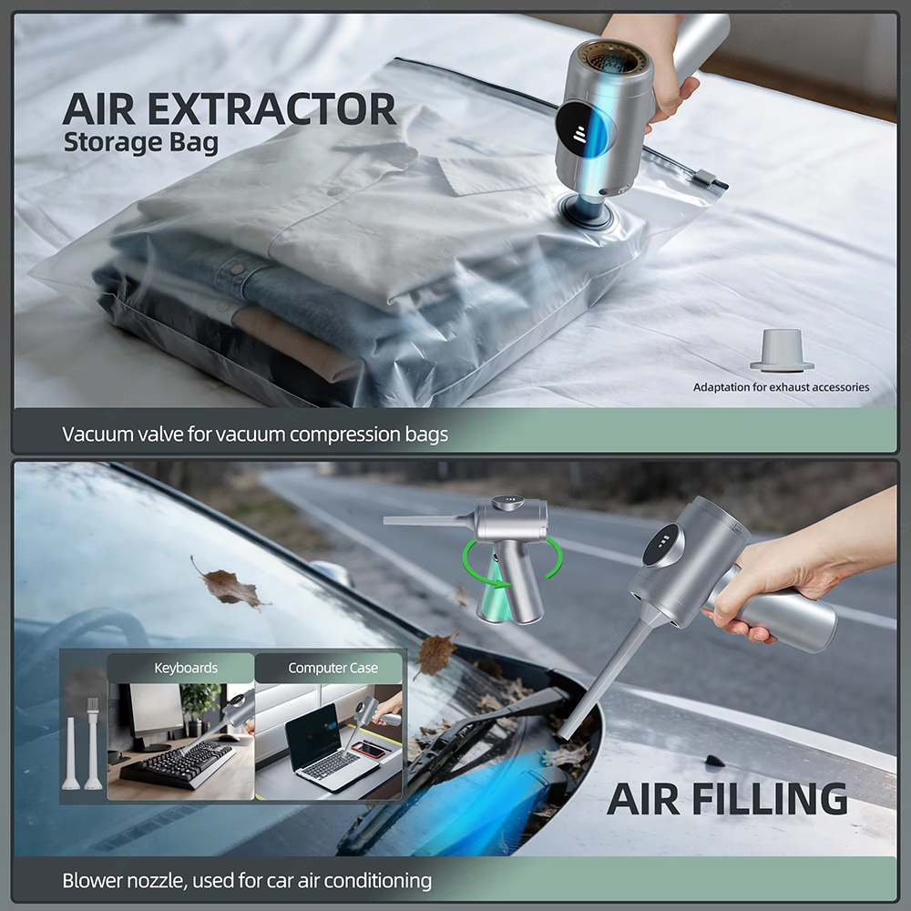 Cordless Car Vacuum Cleaner 18kPa Multi-Nozzles Ikono Ik-015k OEM Supply,Ikono Cleaning Appliance,120W 18KPa 4-in-1 Handheld Wireless Car Vacuum Cleaner