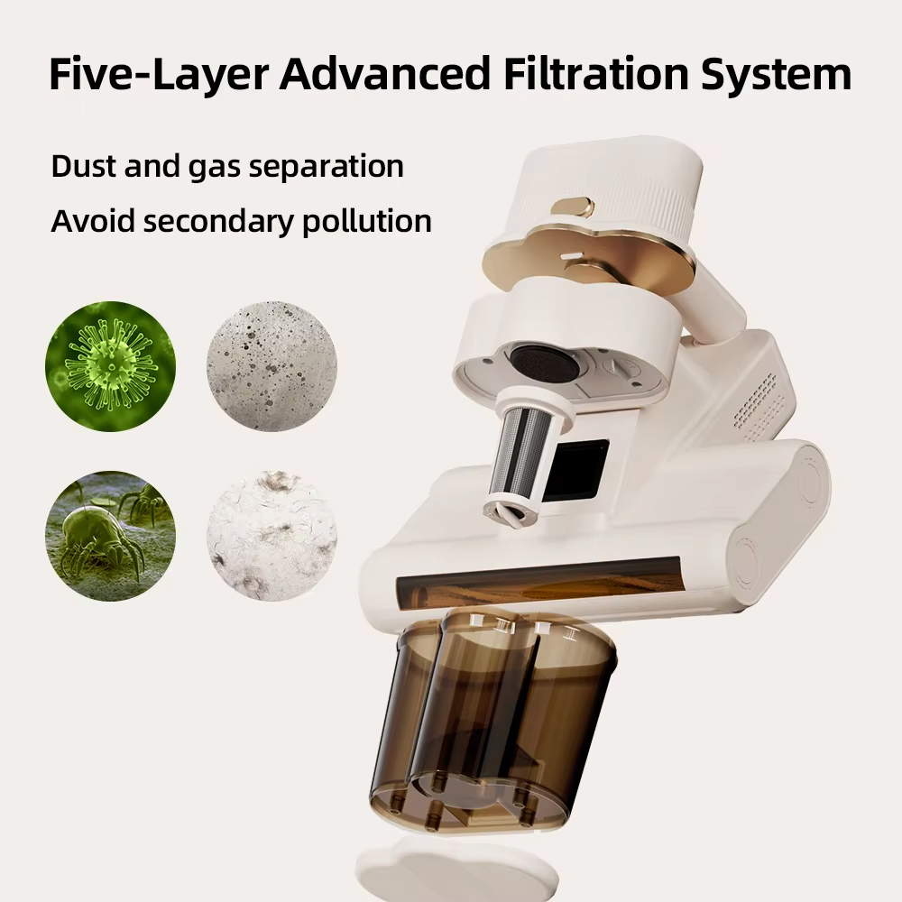 Mattress Vacuum Cleaner Mite Remover UV Light Ikono Ik-mvc308 OEM Supply,Ikono Cleaning Appliance,Ultrasonic UV Mattress Dust Mite Vacuum,with hot air.