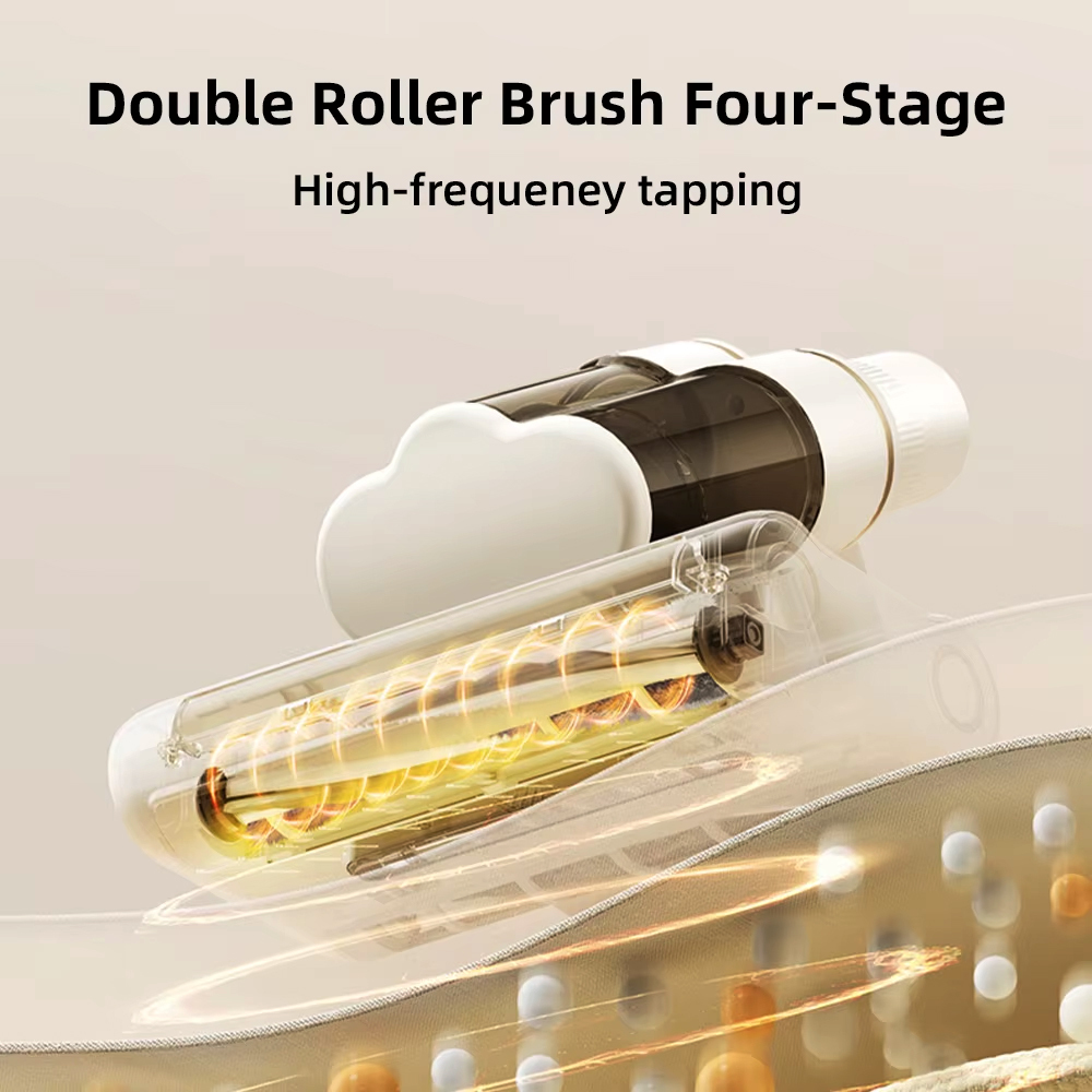 Mattress Vacuum Cleaner Mite Remover UV Light Ikono Ik-mvc308 OEM Supply,Ikono Cleaning Appliance,Ultrasonic UV Mattress Dust Mite Vacuum,with hot air.