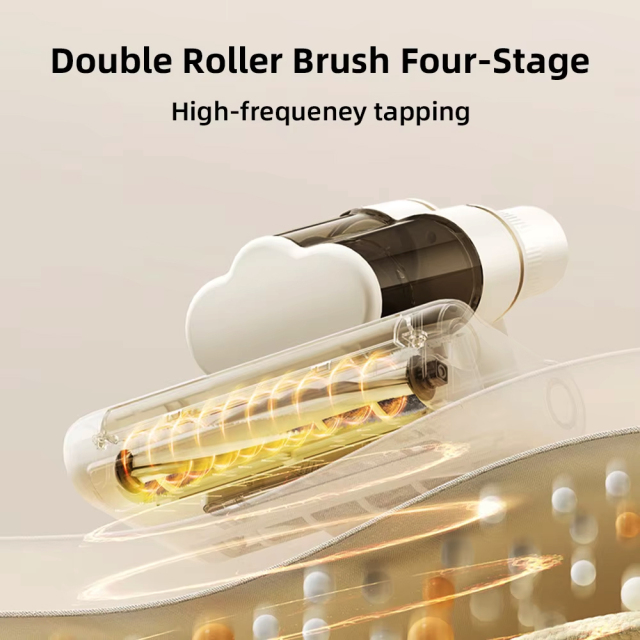Mattress Vacuum Cleaner Mite Remover UV Light Ikono Ik-mvc308 OEM Supply,Ikono Cleaning Appliance,Ultrasonic UV Mattress Dust Mite Vacuum,with hot air.
