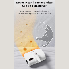 Dust Mite Controller 12000Pa UV Vacuum Cleaner for Mattress,Ikono Cleaning Appliance,400W 12kPa UV Light Dust Mite Controller HEPA Vacuum Cleaner