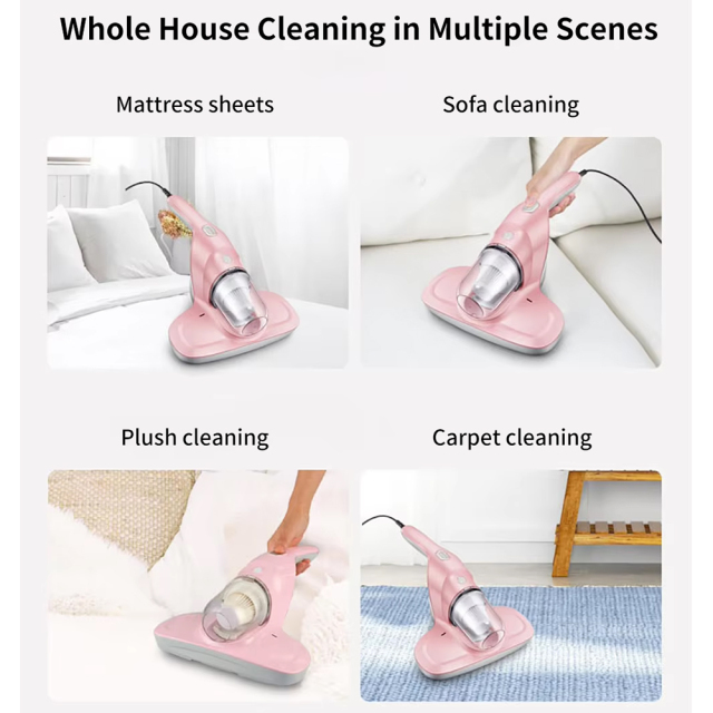 Portable Household UV Light Vacuum Cleaner Ikono Ik-mvcsc07 OEM Supply,Ikono Cleaning Appliance,UV Dust Mite Vacuum Cleaner, 10kPa Hot Air HEPA Filtration
