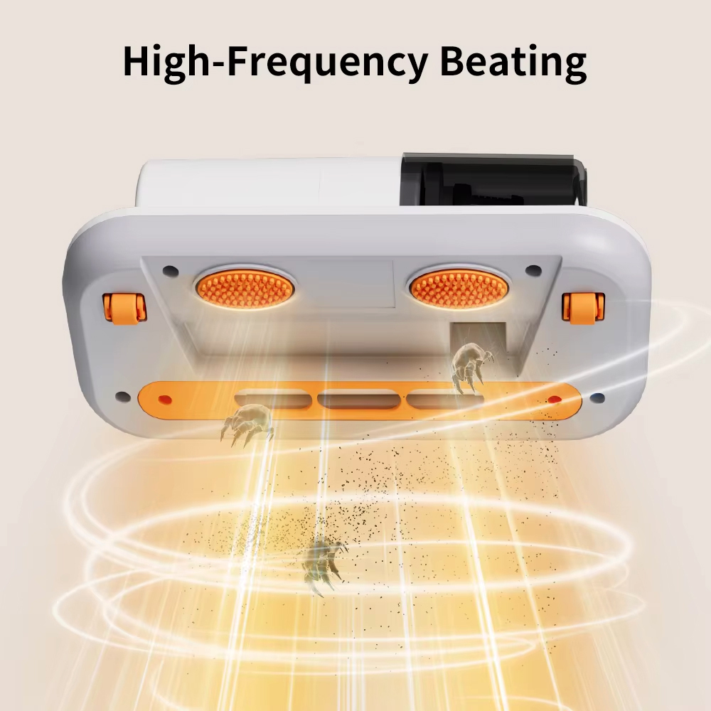 Household UV Light Vacuum Cleaner Dust Mite Controller Ik-mvcsc08 for Bed Mattresses Care and Remover,Ikono Cleaning Appliance,12kPa Handheld UV Mattress Dust Mite Remover Vacuum Cleaner