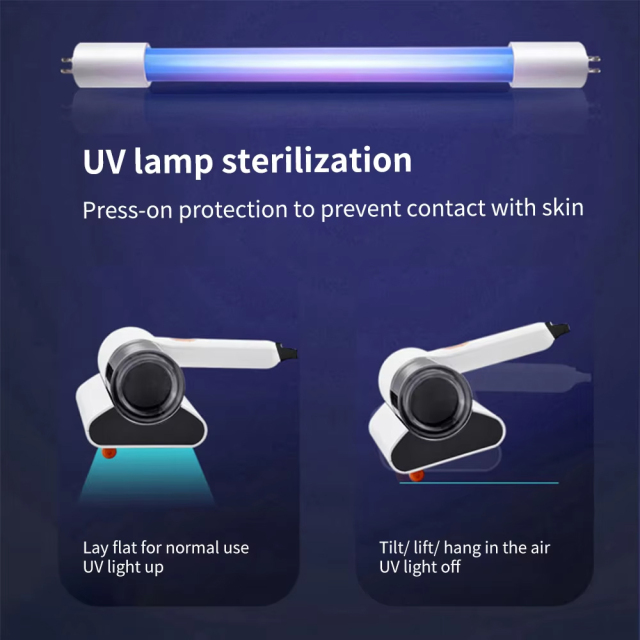 Household UV Light Vacuum Cleaner Dust Mite Controller Ik-mvcsc08 for Bed Mattresses Care and Remover,Ikono Cleaning Appliance,12kPa Handheld UV Mattress Dust Mite Remover Vacuum Cleaner