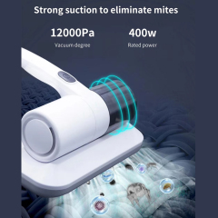 Household UV Light Vacuum Cleaner Dust Mite Controller Ik-mvcsc08 for Bed Mattresses Care and Remover,Ikono Cleaning Appliance,12kPa Handheld UV Mattress Dust Mite Remover Vacuum Cleaner