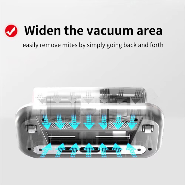 Household UV Light Vacuum Cleaner Dust Mite Controller Ik-mvcsc08 for Bed Mattresses Care and Remover,Ikono Cleaning Appliance,12kPa Handheld UV Mattress Dust Mite Remover Vacuum Cleaner
