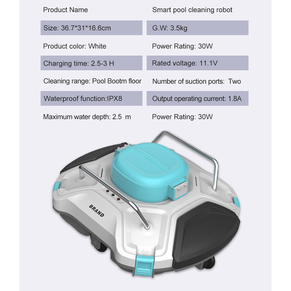 Cordless Factory Direct Automatic Pool Cleaner Ikono Ik-sma013 Wholesale,Ikono Cleaning Appliance,Cordless Factory Direct Automatic Pool Cleaner Wholesale