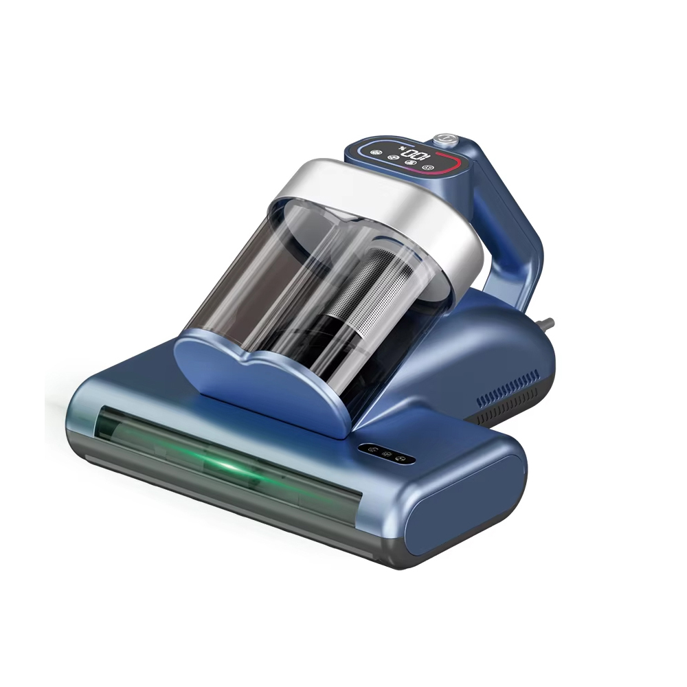 Electric Mattress Bed Vacuum Ultrasonic Cleaner Dust Mite Sensor Remover Dry Cyclone Technology UV Light Portable Handheld,Ikono Cleaning Appliance,Digital Display Ultrasonic UV Mattress Dust Mite Vacuum Cleaner