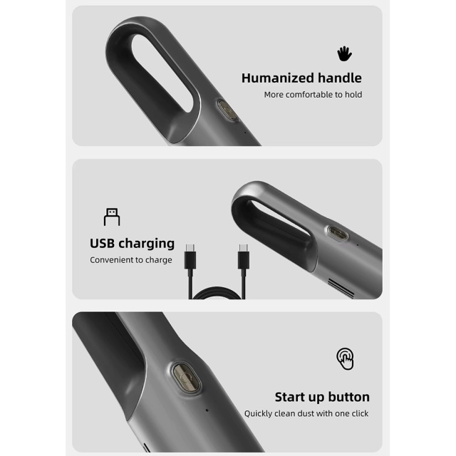 Portable 5000Pa Mini Rechargeable Handheld Vacuum Cleaner Wholesale,Ikono Cleaning Appliance,Portable 5000Pa Mini Rechargeable Handheld Vacuum Cleaner