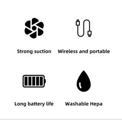 Portable Cordless Handheld Vacuum Cleaner for Car & Home Cleaning Wholesale,Ikono Cleaning Appliance,Cordless Handheld Vacuum Cleaner for Car & Home Cleaning