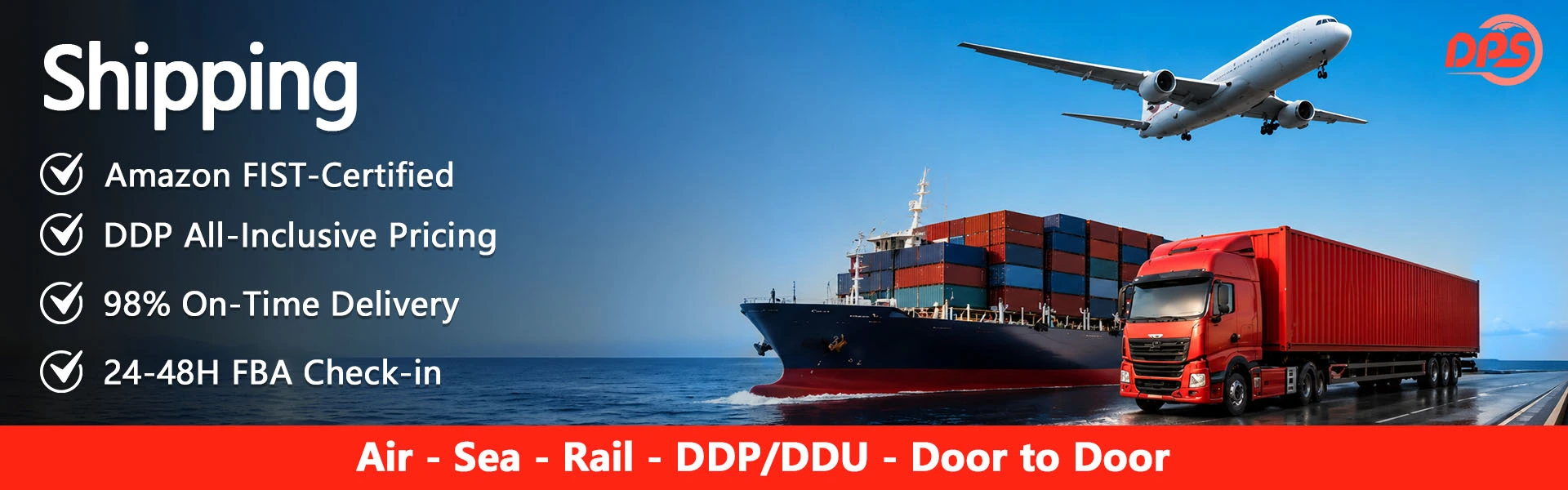 DPS Logistics international freight shipping from China