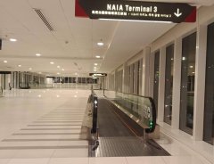 Philippines Airport Moving Walkway Installation Project,fujielevatortec,Philippines Airport Moving Walkway Installation Project